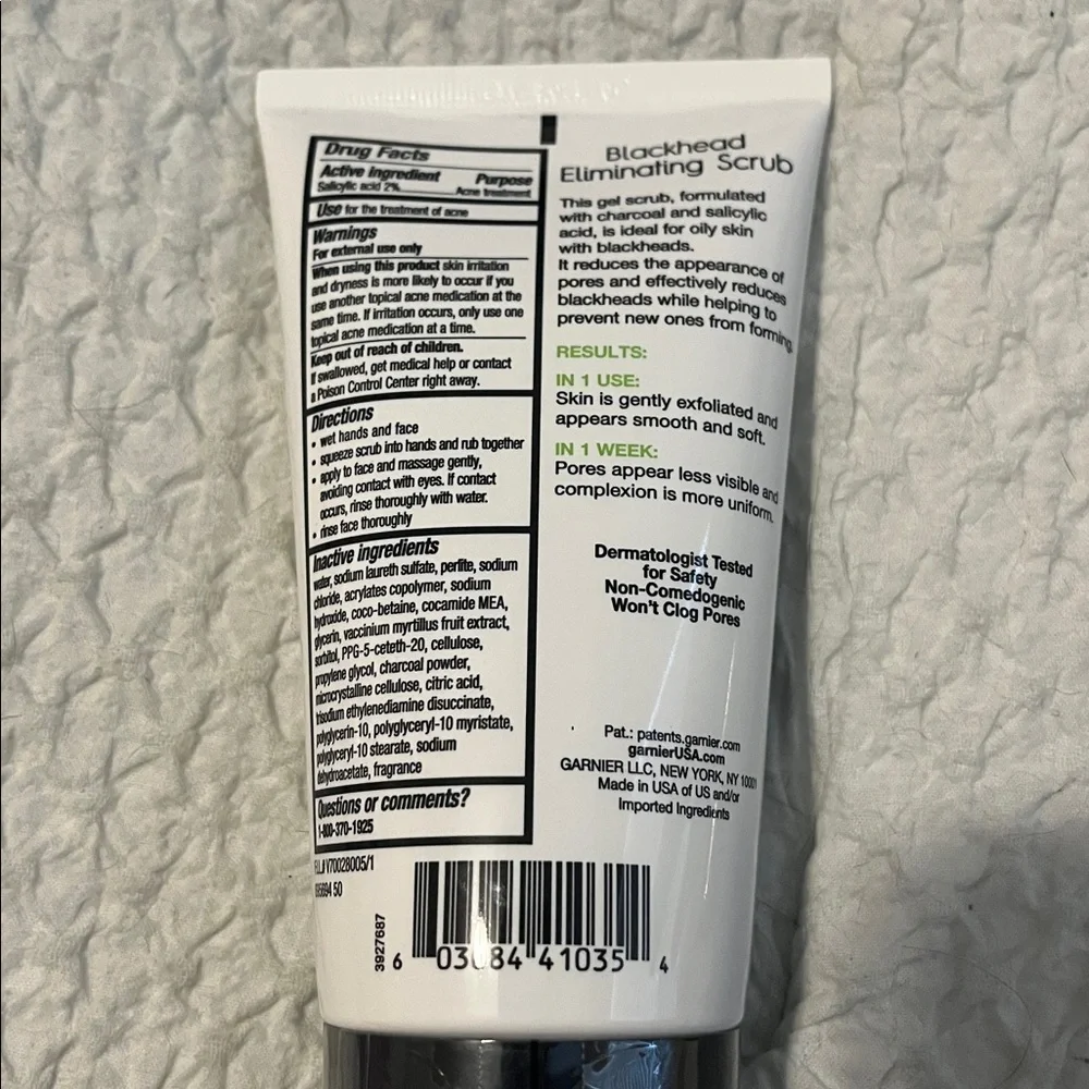 NWT Garnier Charcoal Scrubs - Picture 5 of 6